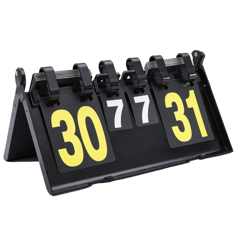 Daugiafunkcinė taškų kortelė – nešiojama PVC, sulankstoma, logotipo spausdinimas, pritaikytas apdorojimas; skirta krepšiniui, futbolui, tenisui, badmintonui, tinkliniui