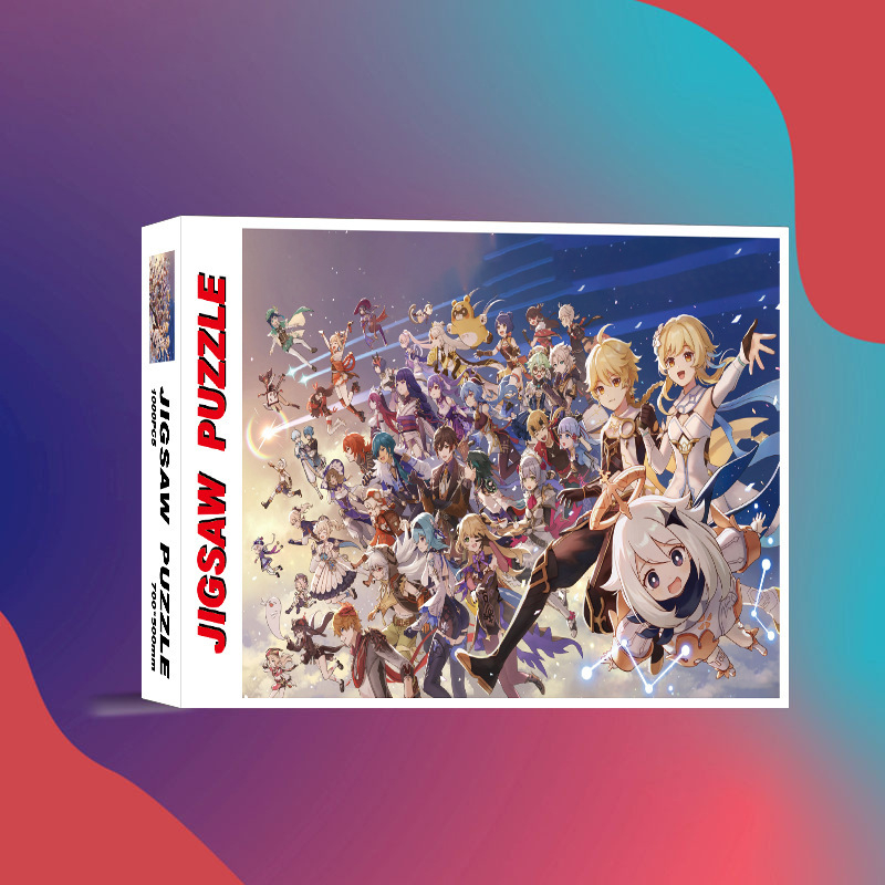 Lygioji dėlionė – popieriaus medžiaga, animacinis motyvas, galima pritaikyti vaizdu, skirta 7–14 metų vaikams