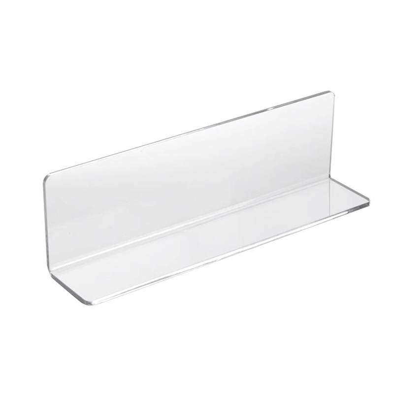 Акрилна прозрачна преграда за огледално шкафче за баня с антипад бариера, монтаж без пробиване, една секция