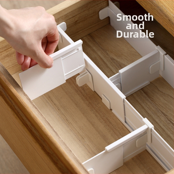 FaSoLa Köögikasti Sahtli Eraldaja – PP materjal, Loominguline stiil, Põrandale paigaldus, Teleskoopiline sahtli eraldaja, Üks kiht