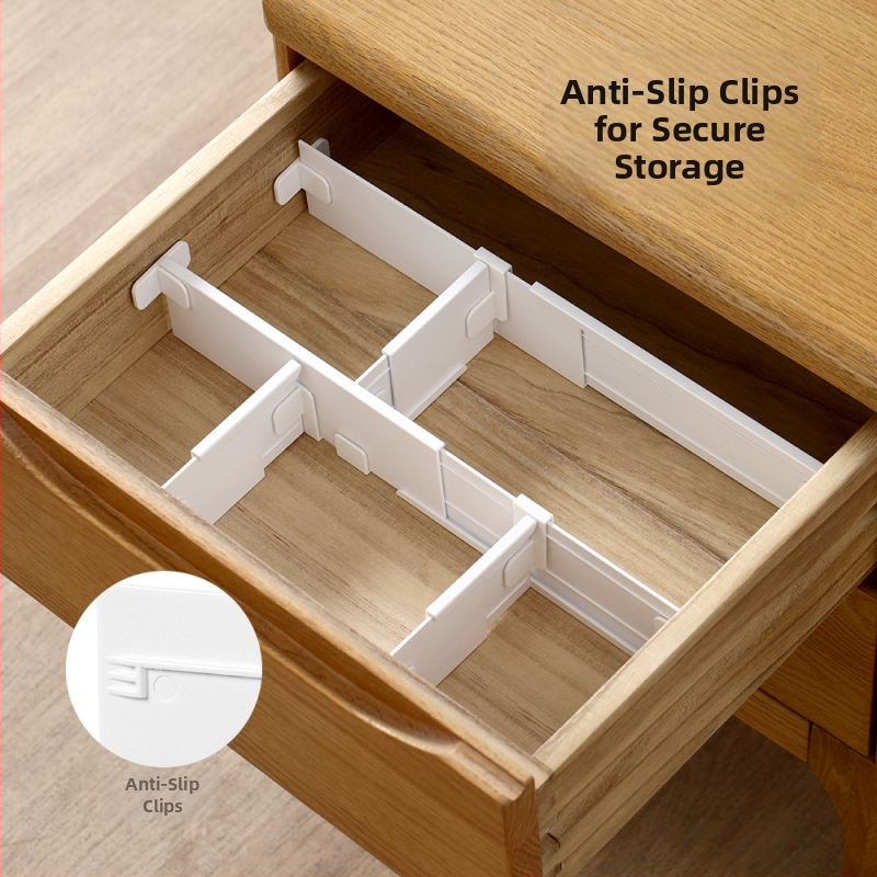 FaSoLa Virtuves atvilktnes dalītājs – PP materiāls, Radošs stils, Uz grīdas uzstādīšana, Teleskopisks atvilktnes dalītājs, Viens līmenis