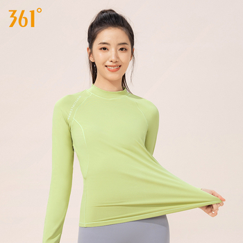 361 Naiste jooga pikkade kätega top sügiseste treeningute jaoks – fliisi vooder, 78% polüester