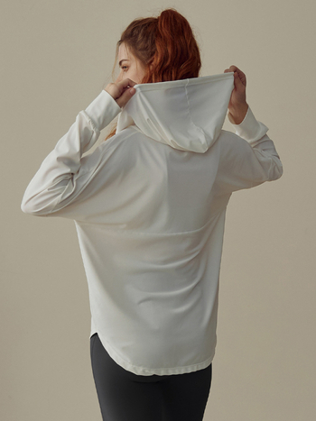 Ženska joga i fitness jakna s UV zaštitom, Nylon 85% i podstava od Spandexa 15%, jednobojna, za cijelu godinu, vanjska odjeća za trčanje