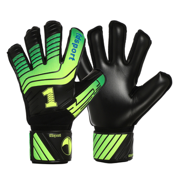 Feipan jalgpalliväravavahi kinnad, lateksmaterjalist, vastupidavad, hingavad, libisemiskindlad, sõrmekaitsega, treeninguteks