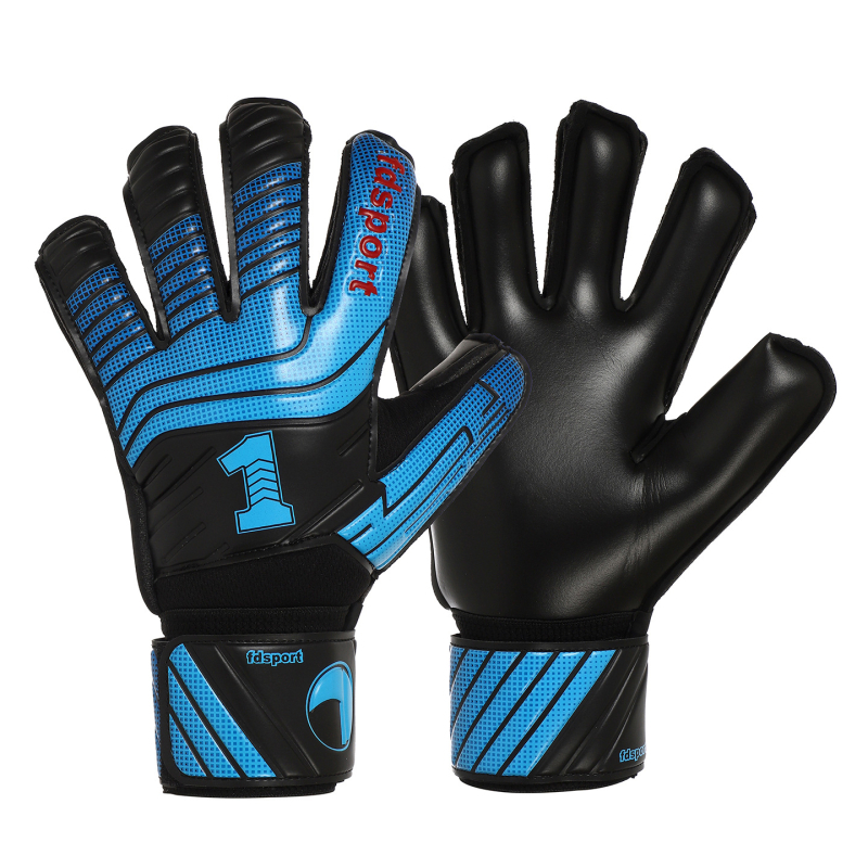 Feipan jalgpalliväravavahi kinnad, lateksmaterjalist, vastupidavad, hingavad, libisemiskindlad, sõrmekaitsega, treeninguteks