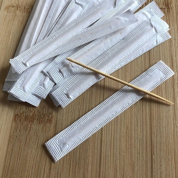 Papirnate štipaljke za zube, pojedinačno pakirane, s jednim vrhom, za brzu hranu za ponijeti, lansirane 2024.