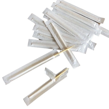 Papirnate štipaljke za zube, pojedinačno pakirane, s jednim vrhom, za brzu hranu za ponijeti, lansirane 2024.