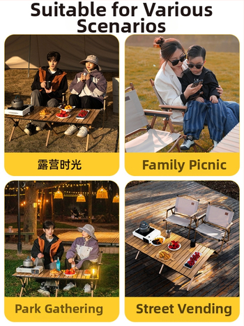 Sulankstomas stalas ir kėdė – anglies plienas, DAOSHEN, Comet Chair