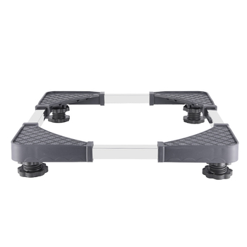 Rozsdamentes acél mosógép alap – sokoldalú, forgó és állítható, nedvességálló, padlóra szerelhető polc a konyha és a fürdőszoba számára