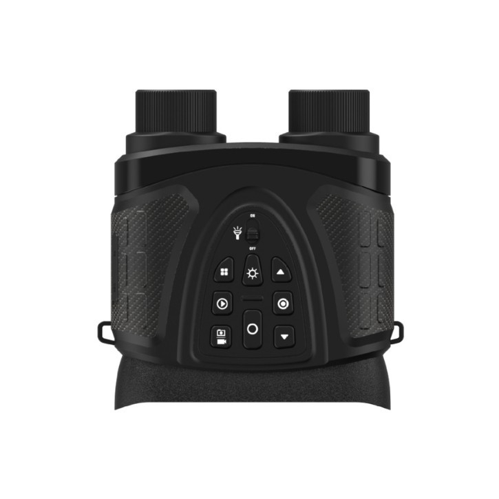 Infračervené okuliare na nočné videnie, 5x optické zväčšenie, 8x digitálny zoom, 32 mm objektív, 600 m rozsah zobrazenia, 6V napájanie