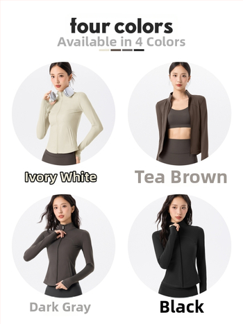 Jogos džaketė, lieso silueto, ilgomis rankovėmis, liemens ilgio, šilta flis, Cloud Feel dvipusis flis, sudėtis: 80% nailonas, 20% spandeksas