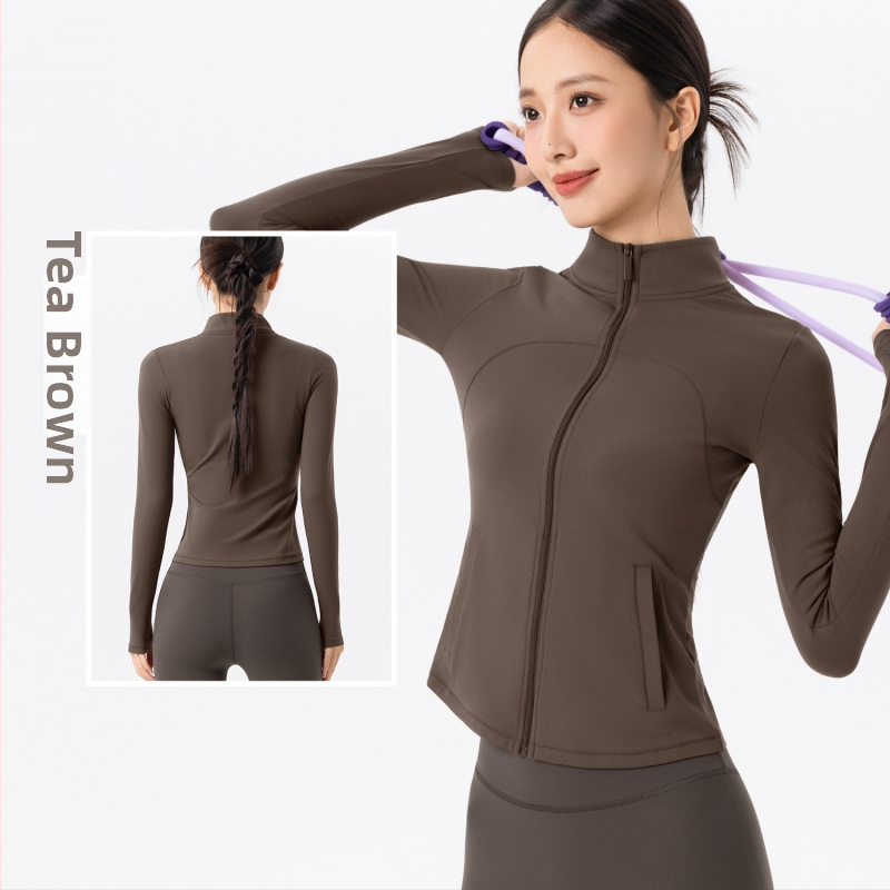 Jogos džaketė, lieso silueto, ilgomis rankovėmis, liemens ilgio, šilta flis, Cloud Feel dvipusis flis, sudėtis: 80% nailonas, 20% spandeksas