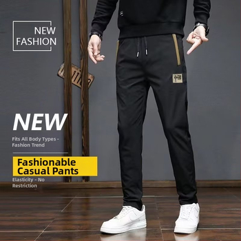 Vīriešu ikdienas bikses vasarai, taisns griezums, viduklis vidējā augstumā, poliestera maisījums, elpojošas