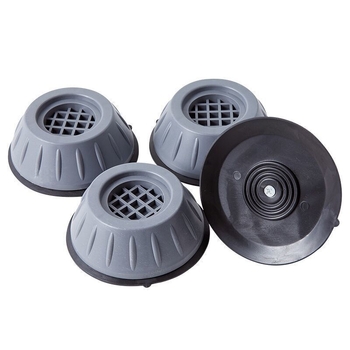 Skalbimo mašinos pėdų kilimėlis su anti-slip funkcija, slydimą mažinantis, šokų sugėrimas, drėgmei atsparus, tylus ir stabilus; medžiaga: plastikas; taikymas: skalbimo mašina ir šaldytuvas; 2023