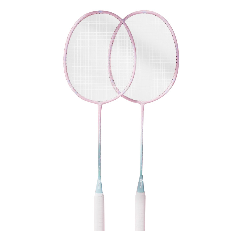 Raketa za badminton Youyou — okvir od aluminijske legure, najlonske žice, 95–100 g, za amatere i juniore, srednja čvrstoća šipke