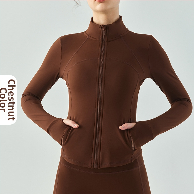 Lieknos silueto jogos striukė su fliso įdaila, ilgos rankovės, audinys 78% poliesteris, 22% spandeks