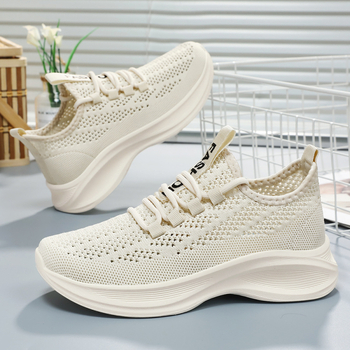 Ženske Fly-Knit tenisice prozračne za svakodnevnu upotrebu, EVA ulošak i injektirana potplata