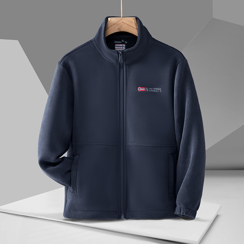 Fliso striukė, kardigano stiliaus, unisex, fliso audinys, žiemai ir rudeniui