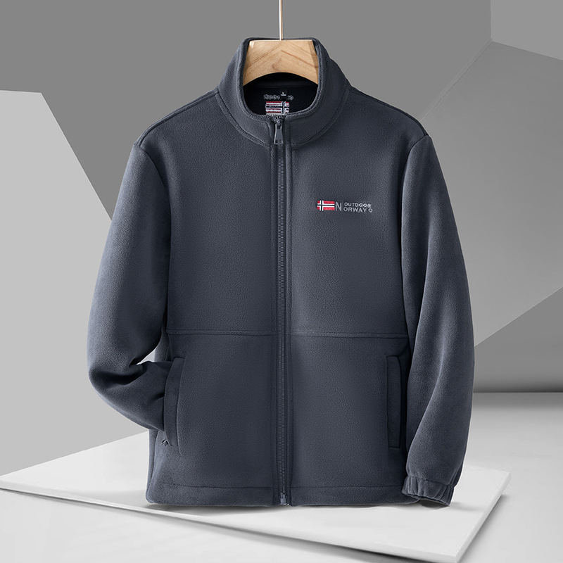 Fliso striukė, kardigano stiliaus, unisex, fliso audinys, žiemai ir rudeniui