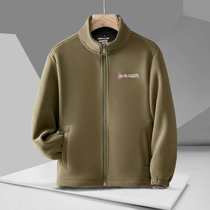 Fliso striukė, kardigano stiliaus, unisex, fliso audinys, žiemai ir rudeniui