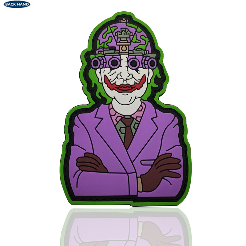 PVC τακτική ετικέτα με σχέδιο χαρακτήρων, Unisex, για υπαίθρια σπορ, Άνοιξη 2024