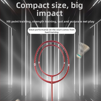 Guangyu badminton rakete ar oglekļa šķiedras rāmi, svars 75–79 g, rokturis G5, taisnais sitiens, amatieriem jaunajiem spēlētājiem