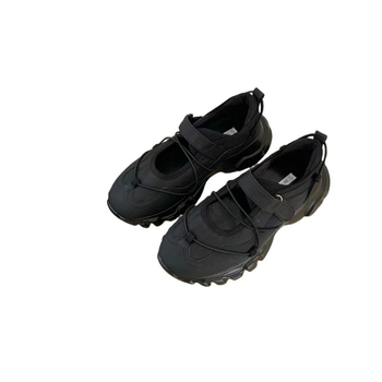 Ženske sportske casual tenisice sa Velcro zatvaračem, okrugli vrh, gornji dio od mikrovlakana, PU ulošak, gumeni potplat (Velcro zatvaranje, okrugli vrh, mikrovlakana, PU ulošak, gumeni potplat)