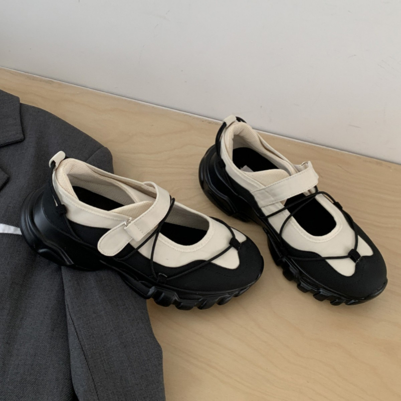 Ženske sportske casual tenisice sa Velcro zatvaračem, okrugli vrh, gornji dio od mikrovlakana, PU ulošak, gumeni potplat (Velcro zatvaranje, okrugli vrh, mikrovlakana, PU ulošak, gumeni potplat)