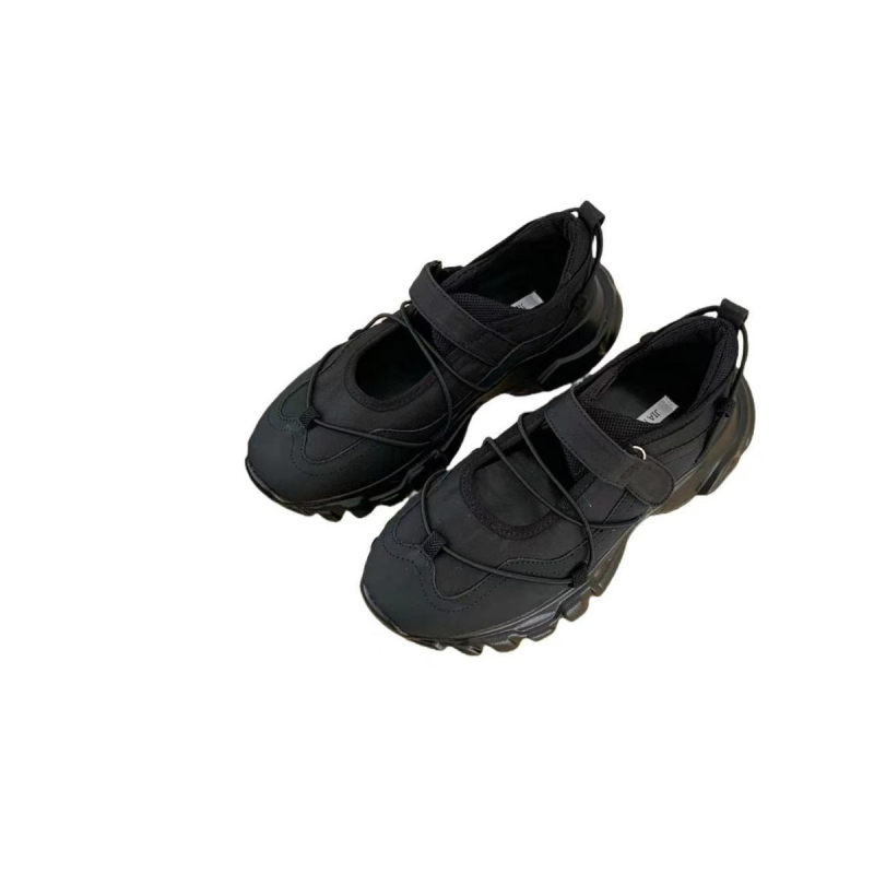 Ženske sportske casual tenisice sa Velcro zatvaračem, okrugli vrh, gornji dio od mikrovlakana, PU ulošak, gumeni potplat (Velcro zatvaranje, okrugli vrh, mikrovlakana, PU ulošak, gumeni potplat)