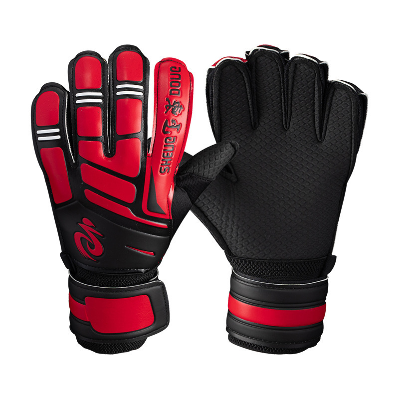 Vārtsarga cimdi 618 – Zhengdong, universālie, pirkstu aizsardzība, elpojoši, nodilumizturīgi, pretnoslīdējoši, futbolam