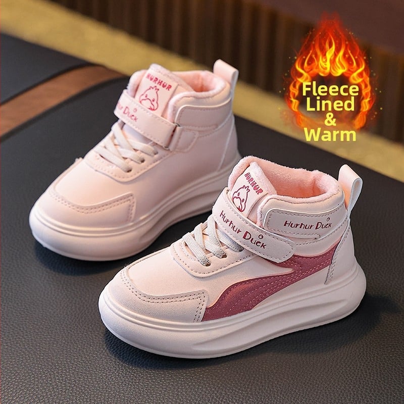 Bērnu sporta apavi PU augšdaļa, PVC zole, viegli, anti-slīdēšana, izturīgi (pavasaris/rudens; Velcro)