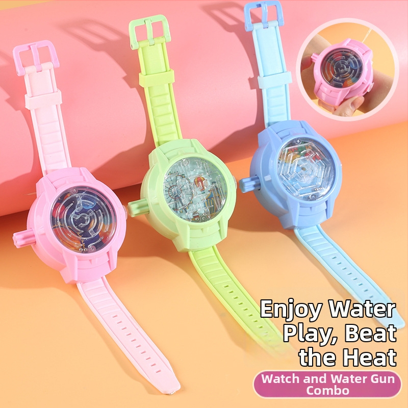 Labürindiline veespraysmänguasja lastele – ühe nupu kasutus, plastik konstruktsioon, sobiv 4–6-aastastele