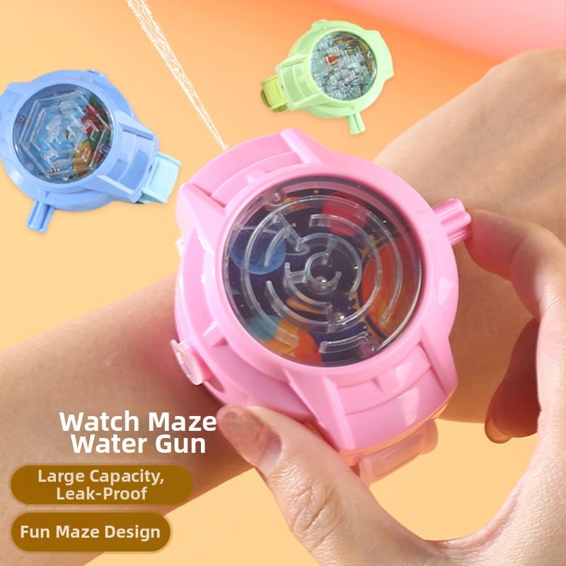 Labürindiline veespraysmänguasja lastele – ühe nupu kasutus, plastik konstruktsioon, sobiv 4–6-aastastele