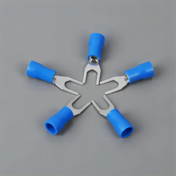 SV villa terminál, U-típus, sárgaréz, HOORED