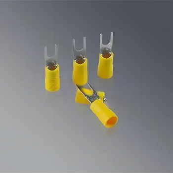 SV villa terminál, U-típus, sárgaréz, HOORED