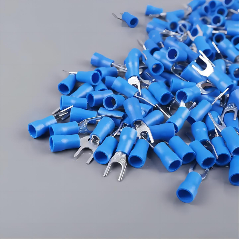 SV villa terminál, U-típus, sárgaréz, HOORED