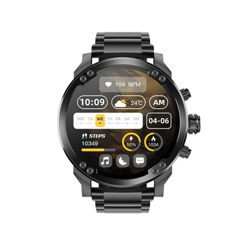 Bluetooth išmanusis laikrodis lauko sportui, atsparus vandeniui iki 30 m, širdies ritmo matavimas, kraujospūdžio matavimas, deguonies lygio matavimas, žingsnių skaitiklis