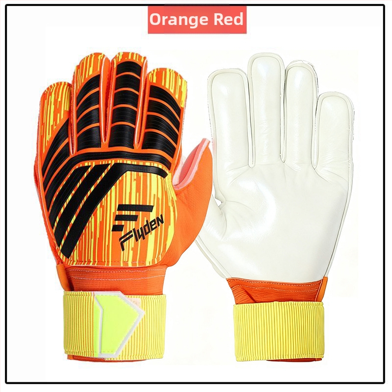 FDsport lateksa vārtsarga cimdi, universāli, futbolam, ar pirkstu aizsardzību