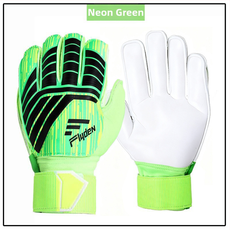 FDsport lateksa vārtsarga cimdi, universāli, futbolam, ar pirkstu aizsardzību