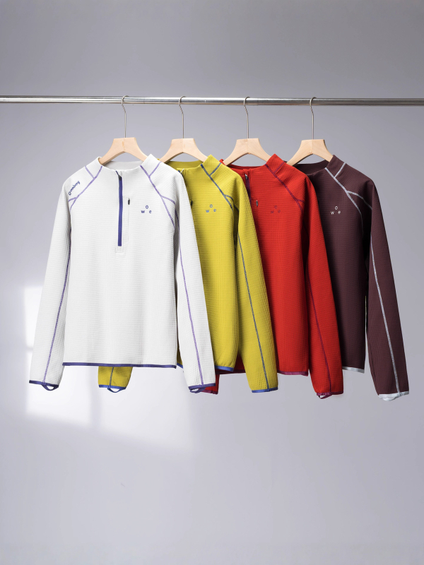 Duga rukava poliester majica – okrugli izrez, gradski stil, ravni kroj, standardna duljina