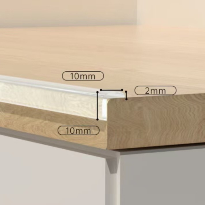 Σιλικονούς προστατευτής γωνίας τραπεζιών και τοίχων, μαλακή επικάλυψη, για ασφάλεια μωρών, χωρίς κόλλα