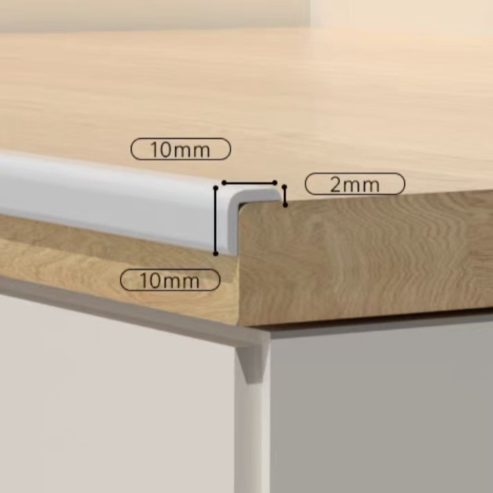 Σιλικονούς προστατευτής γωνίας τραπεζιών και τοίχων, μαλακή επικάλυψη, για ασφάλεια μωρών, χωρίς κόλλα