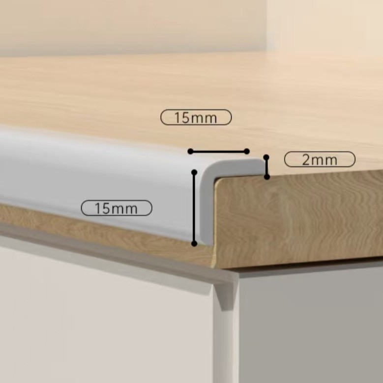 Σιλικονούς προστατευτής γωνίας τραπεζιών και τοίχων, μαλακή επικάλυψη, για ασφάλεια μωρών, χωρίς κόλλα