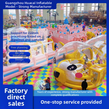 Bērnu uzpūšamā pils PVC, modelis 00121, ārējai lietošanai, pielāgojama