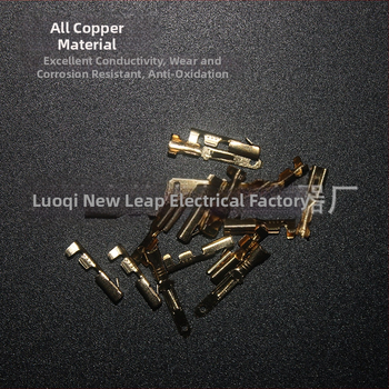 Plug-in studeno lisovaný terminálny konektor, mužsko-ženský pár, séria Terminal, New Leap