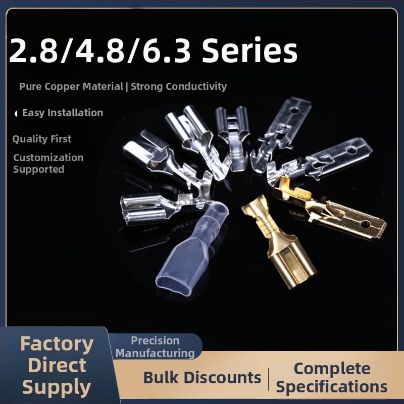 Plug-in studeno lisovaný terminálny konektor, mužsko-ženský pár, séria Terminal, New Leap