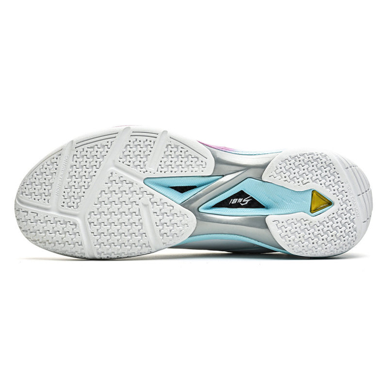 Unisex Badminton bateliai – kvėpuojantys, priekinis raištis, žemas kulkšnies aukštis, viršutinė dalis iš sintetinės odos, neslidi gumos padai