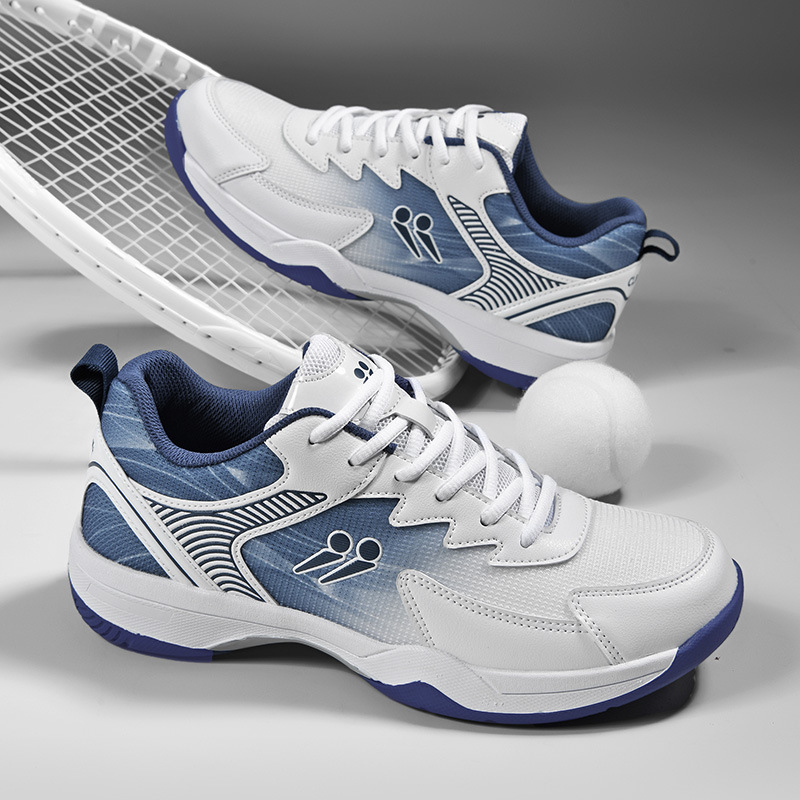 Badminton bateliai vyrams ir moterims — kvėpuojanti tinklinė viršutinė dalis, neslidus padas, smūgio sugėrimas, atsparūs dilimui