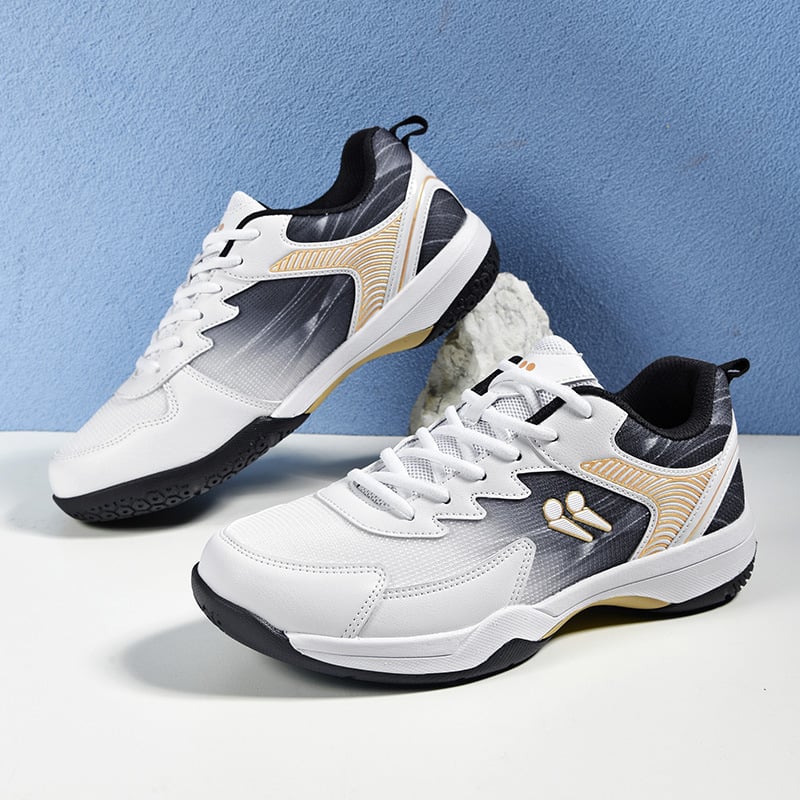 Badminton bateliai vyrams ir moterims — kvėpuojanti tinklinė viršutinė dalis, neslidus padas, smūgio sugėrimas, atsparūs dilimui