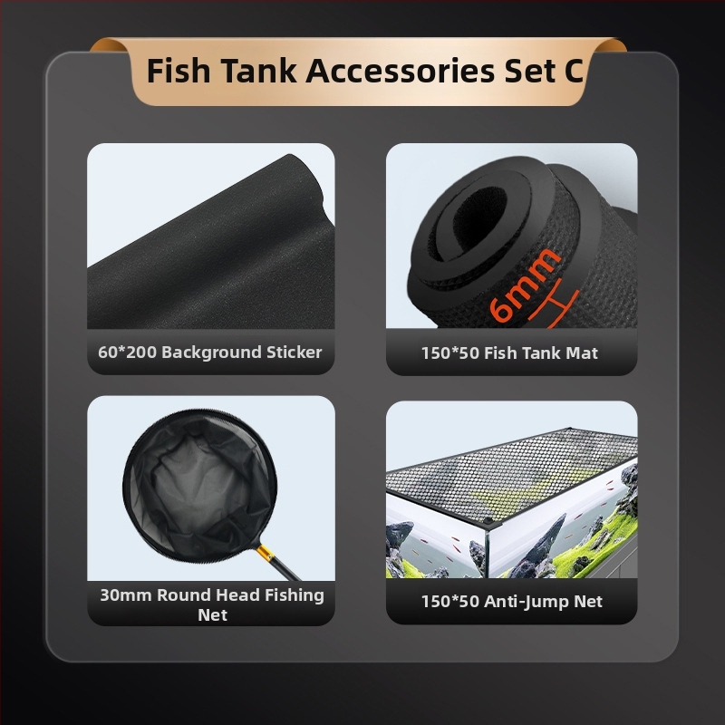 Φόντο ενυδρείου – ηλεκτροστατικό υπόβαθρο για τον πυθμένα του ενυδρείου, γυάλινο διακοσμητικό φιλμ, Μάρκα: BESSN, Υλικό: Άλλο, Δεν είναι εισαγόμενο